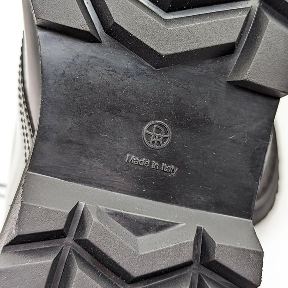 The Row Women Ranger Black Leather Lace-up Combat Boots size 9.5US EUR 39.5 - Picture 7 of 12